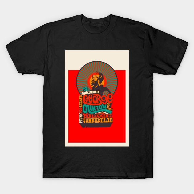 Funkadelic George Clinton Shirts - P-Funk Master Artwork Collection! T-Shirt by Boogosh